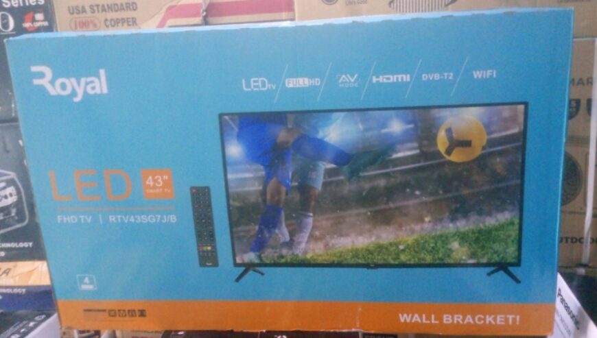 Royal smart television with Bluetooth 43″